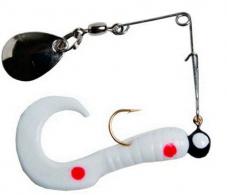 BETTS CURL TAIL 1/32 12CD WHT/RED - 021CT-35N