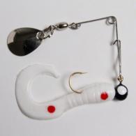 BETTS CURLTAIL 1/8 12CD-WHT/RED DOT - 023CT-35N