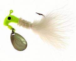 BLKMR RR MARABOU 1/16 CHT/WHITE - 1002-081