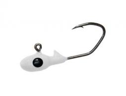 CRAPPIEPRO 1/16 SICKLE JIG 10PK WHT - BG116OBS43-10