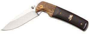 BRN BKMK HUNTER FLD KNF 3" W/CLIP - 3220231B