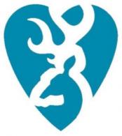 BRN DECAL HEARTBREAKER 5" TEAL - 3922351574