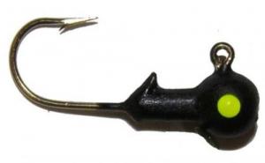 BB 1/16 BALL JIG HEAD 10BG BLACK - BBJ16-03