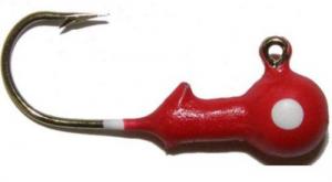 BB 1/16 BALL JIG HEAD 10BG RED - BBJ16-05