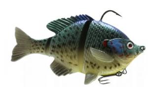 SG 3D BLUEGILL 6" 33/4OZ SINK DARK - BSS-150-DG