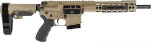 Alexander Arms Flat Dark Earth 6.5 Grendel Pistol - PHI65DEST