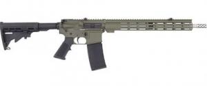 GLFA 1:8 Stainless Steel Barrel 16" OD Green 223 Remington/5.56 NATO AR15 Semi Auto Rifle - G223ODGSS