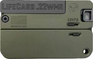 Trailblazer LifeCard OD Green 22 Magnum / 22 WMR Pistol - LC2ODG Trailblazer LifeCard OD Green 22 Magnum / 22 WMR Pistol - LC2ODG