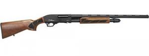 Iver Johnson PAS12 Walnut/Black 26" 12 Gauge Shotgun - PAS12WOOD326 Iver Johnson PAS12 Walnut/Black 26" 12 Gauge Shotgun - PAS12WOOD326