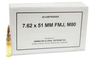 ARMSCOR AMMO 7.62X51 M80 - 50319 ARMSCOR AMMO 7.62X51 M80 - 50319