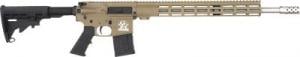 GLFA 18" Stainless Barrel Flat Dark Earth 450 Bushmaster Semi Auto Rifle - GL15450SSFDE