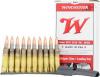 Main product image for Winchester Clip Pack Full Metal Jacket 5.56x45mm NATO Ammo 55 gr 30 Round Box