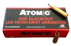 Atomic Varmageddon LE Polymer Tip 300 AAC Blackout Ammo 20 Round Box - 00475