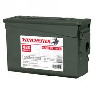 WINCHESTER USA 5.56X45 55GR 420RD AMMO CAN - WM193420CS WINCHESTER USA 5.56X45 55GR 420RD AMMO CAN - WM193420CS