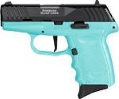 SCCY DVG-1 Sky Blue/Black 9mm Pistol - DVG1CBSB