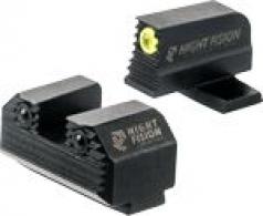 Night Fision Optics Ready Stealth Series for Springfield Hellcat Green/Yellow Tritium Handgun Sight - SPR229248268YGZG Night Fision Optics Ready Stealth Series for Springfield Hellcat Green/Yellow Tritium Handgun Sight - SPR229248268YGZG