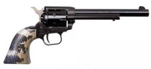 Heritage Manufacturing Rough Rider Puff Faced Grips Exclusive 22 Long Rifle Revolver - RR22B6SNK4 Heritage Manufacturing Rough Rider Puff Faced Grips Exclusive 22 Long Rifle Revolver - RR22B6SNK4