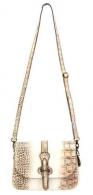 CAMELEON S&W CROC HANDBAG - 49643 CAMELEON S&W CROC HANDBAG - 49643