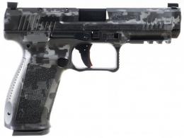 Canik METE SFT 9mm 4.5" Barrel Dark Grey Digital Cerakote 20+1 - HG5636DGYDN