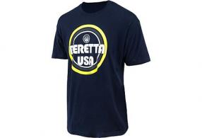 Beretta T-shirt Retro Busa Logo Large Navy Blue - TS731T18900058L Beretta T-shirt Retro Busa Logo Large Navy Blue - TS731T18900058L
