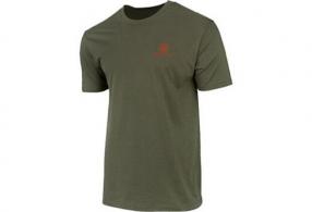 Beretta Legacy T-shirt Back Logo Large Military Green - TS215T18900750L