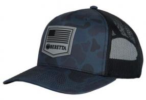 Beretta Cap Pm Trucker R 112 Rubber Patch Blue Duck Camo - BC043T1675085Z