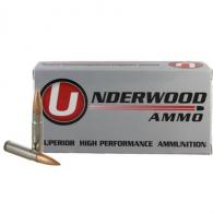 Underwood Ammo Match Hollow Point Boat Tail Rifle Ammunition 300 Blackout 220gr HPBT 1030 fps 20/ct - 419