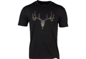 Browning Ss Perf Camp Shirt Whitetail Logo Black Large - 3014789903