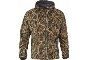 Browning Wasatch Fleece Jacket Mosg Blades W/hood Large