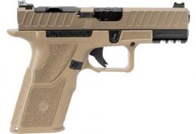 ZEV Technologies OZ9 V2 Combat Compact X Handgun 9mm Luger 15rd Magazine 4.5" Barrel FDE with Compact Slide - OZ9V2COMCXFDE