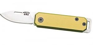 BEAR & SON SLIP JOINT FOLDER 1.5" YELLOW/SS ALUMINUM HANDLE - 109YW