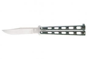 Bear & Son Butterfly Knife 3.58" Galaxy/ss Clip Point - 114GX Bear & Son Butterfly Knife 3.58" Galaxy/ss Clip Point - 114GX