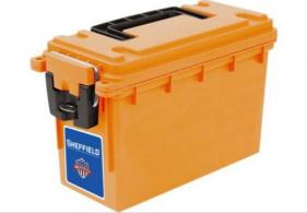 Sheffield Field/Ammo Box Safety Orange Made In USA