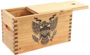 SHEFFIELD STANDARD PINE CRAFT BOX CREST MADE IN USA - 126506