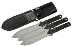 SZCO RITE EDGE 10" DRAGON THROWING KNIFE 3PC SET W/SHTH - 210711