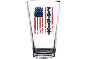 2 Monkey Americana Pint Glass Patriot Flag