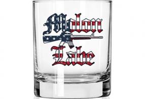 2 Monkey Whiskey Glass Molon Labe America Glass - 2M1022184S