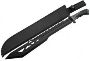 SZCO RITE EDGE 20" MACHO MACHETE BLACK W/SHEATH 25" OAL - 926936BK SZCO RITE EDGE 20" MACHO MACHETE BLACK W/SHEATH 25" OAL - 926936BK