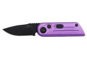 Bear Ops Bold Action Push Bttn Auto 1.5" Purple/black - AC1400AIPLB