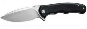 CIVIVI KNIFE MINI PRAXIS 2.98" BLACK G10/SATIN FINISH D2 - C18026C2