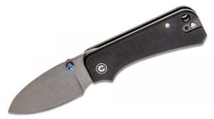 CIVIVI KNIFE BABY BANTER 2.34" BLACK G10/GRAY STONEWASH - C19068S1