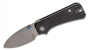 CIVIVI KNIFE BABY BANTER 2.34" BLACK G10/GRAY STONEWASH - C19068S1 CIVIVI KNIFE BABY BANTER 2.34" BLACK G10/GRAY STONEWASH - C19068S1