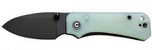 CIVIVI KNIFE BABY BANTER 2.34" NATURAL G10/BLACK STONEWASH - C19068S8