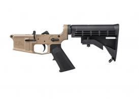 Aero Precision M4E1 Complete Lower Receiver M4 Stock A2 Grip FDE - APAR600102 Aero Precision M4E1 Complete Lower Receiver M4 Stock A2 Grip FDE - APAR600102
