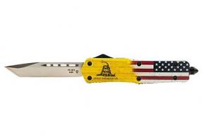 Templar Knife Large OTF Don't Tread On Me 3.5" - LDTOM232
