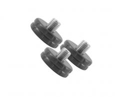 Axcel AXCEL STABILIZER WEIGHTS 1OZ 1" DIAMETER BLACK NITRIDE 3PK - SW1-1-3P-BN