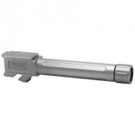 True Precision Threaded Barrel for Glock 17 Silver - tpg17bxt