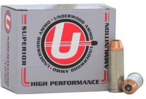 UNDERWOOD 45 COLT 250GR XTP JHP 20RD 10BX/CS - 433 UNDERWOOD 45 COLT 250GR XTP JHP 20RD 10BX/CS - 433