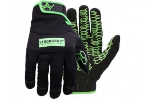 Strongsuit Grasper Gloves Blk /Green Large Black Anti-slip - 50600L