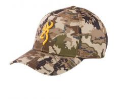 BROWNING RIMFIRE CAP BUCKMARK LOGO AURIC CAMO VELCRO - 308379351